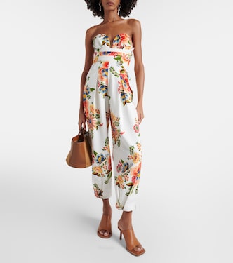 Combi-pantalon Delicate Garden imprimée | Farm Rio