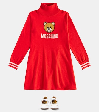 Abito in cotone e lana | Moschino Kids