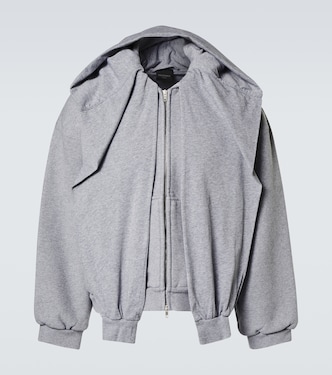 Kapuzenjacke Incognito aus Baumwoll-Jersey | Balenciaga