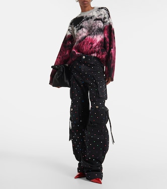 Jean cargo Fern à taille haute | The Attico