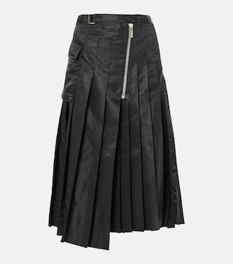 Midirock aus Twill | Sacai