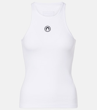 Tank top Moon in jersey di misto cotone | Marine Serre
