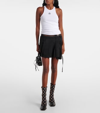 Moon cotton-blend jersey tank top | Marine Serre