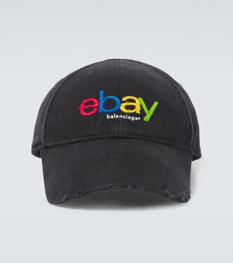 Cappello da baseball in cotone con stampa | Balenciaga