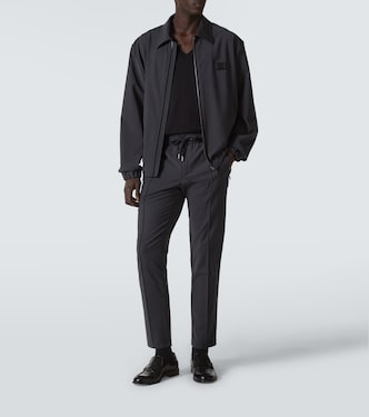 Gerade Hose aus einem Wollgemisch | Dolce&Gabbana