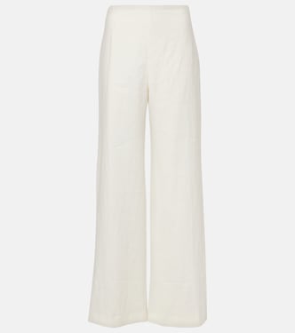 Weite High-Rise-Hose aus Leinen | Faithfull