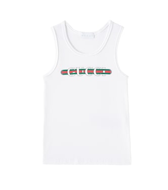 Bedrucktes Top aus Baumwolle | Gucci Kids