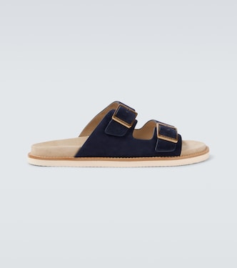 Suede sandals | Brunello Cucinelli