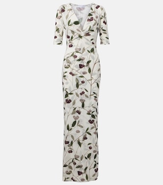 Vestido largo de malla de jersey  | Stella McCartney