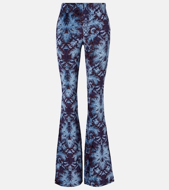 Bedruckte High-Rise-Schlaghose aus Crêpe | Etro