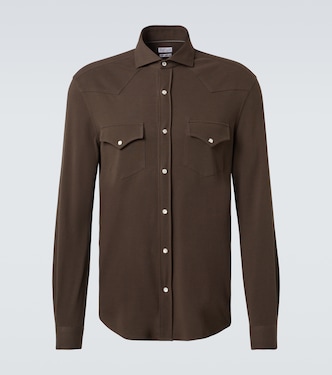 Hemd aus Baumwolle | Brunello Cucinelli