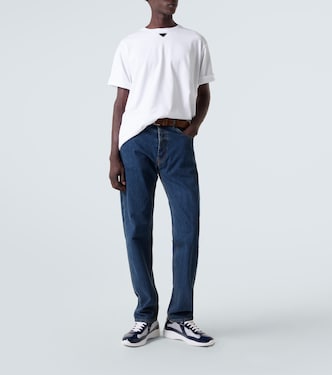 T-Shirt aus Baumwolle | Prada