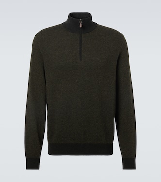 Roadster cashmere half-zip sweater | Loro Piana