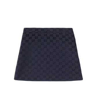 Jupe GG en cuir synthétique | Gucci Kids