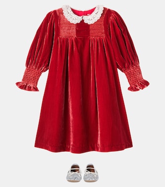 Kleid Lory aus Samt | C'era Una Volta