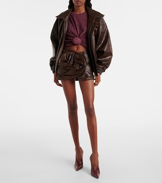 Bomber oversize in pelle | Magda Butrym