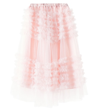 Gonna Diamond Dust in tulle con volant | Tutu Du Monde