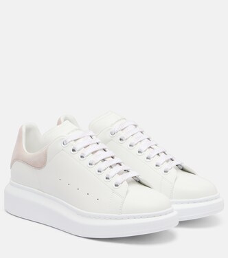 Oversized leather sneakers | McQueen