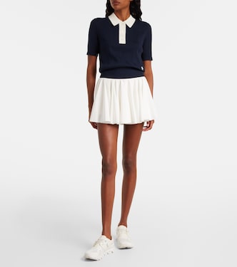 Tennis Minirock T Monogram aus Jersey | Tory Burch