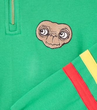 x E.T. cotton jersey sweatshirt | Mini Rodini