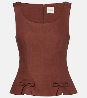 Top Sabine en lin | Posse