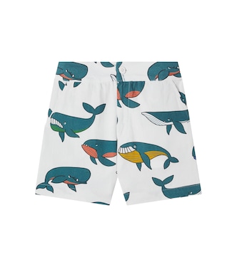 Printed cotton shorts | Stella McCartney Kids