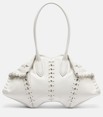 Manta Medium leather shoulder bag | McQueen