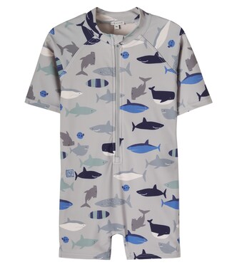 Max printed rashguard swimsuit | Liewood