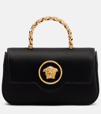 La Medusa Mini satin top-handle bag | Versace