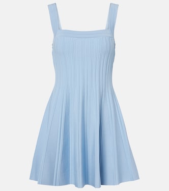 Indie ribbed-knit minidress | Simkhai