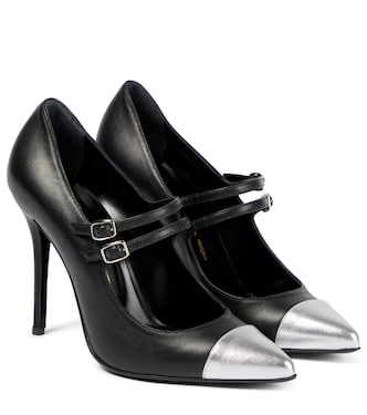Pumps aus Leder | Alessandra Rich