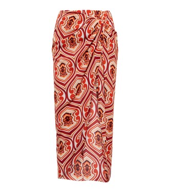 Gonna midi a vita alta con stampa | Etro