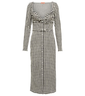 Kleid Himalia Gingham aus Baumwolle und Seide | Altuzarra