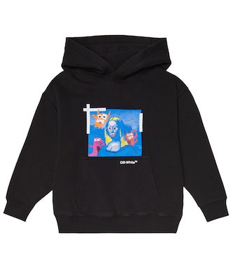 Sudadera con capucha de punto fino | Off-White Kids