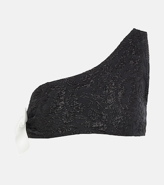 One-shoulder bikini top | Giambattista Valli