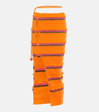 Falda midi La Jupe Maille Concha | Jacquemus
