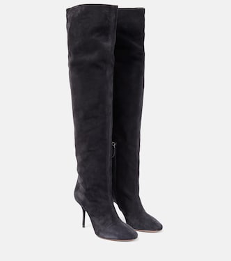 Botas altas Fluide 90 de ante | Alaïa