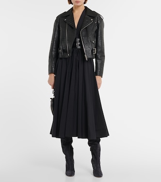 Fluide 90 suede boots | Alaïa