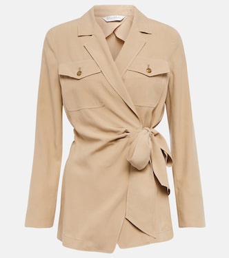 Fleur silk blazer | Max Mara