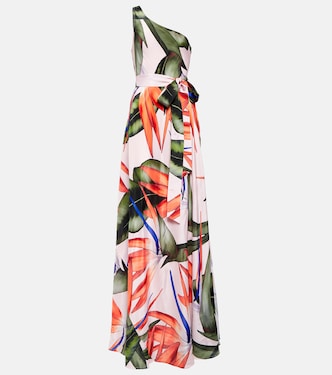 Odetta crêpe de chine maxi dress | Alexandra Miro