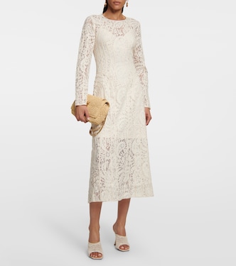 Abito midi Devi in pizzo | Zimmermann