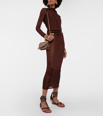 Sandali Niloo du Désert in raso | Christian Louboutin