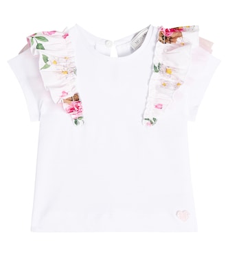 Baby - T-shirt con volant | Monnalisa