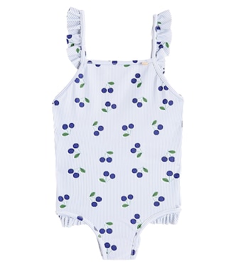 Baby Cecilia ruffled printed swimsuit | Bonpoint