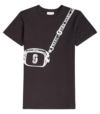 Printed cotton jersey T-shirt dress | Marc Jacobs Kids