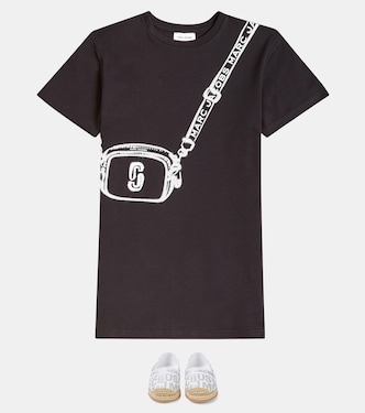 Robe t-shirt imprimée en coton | Marc Jacobs Kids