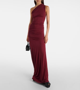 Pillar ruched gown | Entire Studios