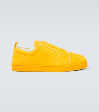 Sneakers Louis Junior Spikes aus Veloursleder | Christian Louboutin
