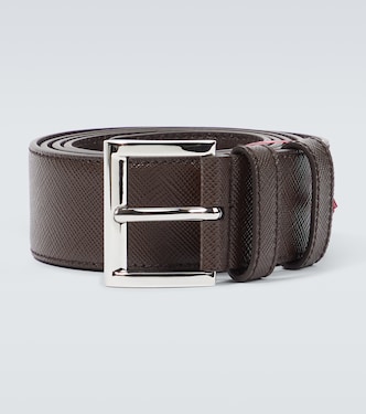 Logo leather belt | Prada