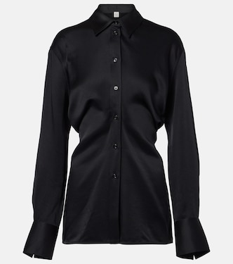 Slouch satin shirt  | Toteme